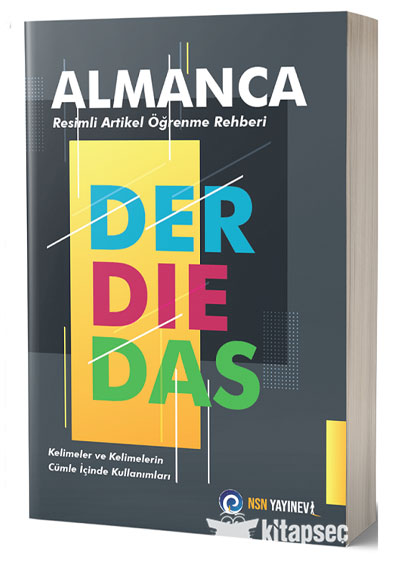 Der, Die, Das, Almanca Resimli Artikel Öğrenme Rehberi NSN Yayınları - Kolektif kitap kapağı