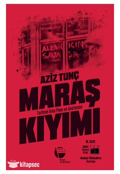 Maraş Kıyımı - Aziz Tunç kitap kapağı