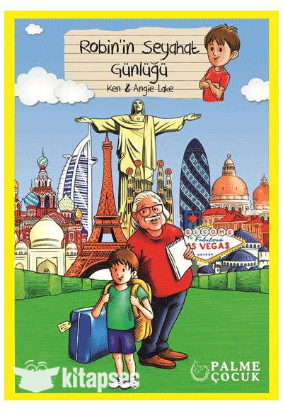 Palme Yayınevi Çocuk Robinin Seyahat Günlüğü 8+ (10 Kitap) - Ken ve Angie Lake kitap kapağı