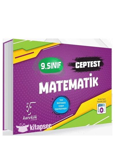 9. Sınıf Matematik Cep Test - Zeynep Gedikli Ünal kitap kapağı