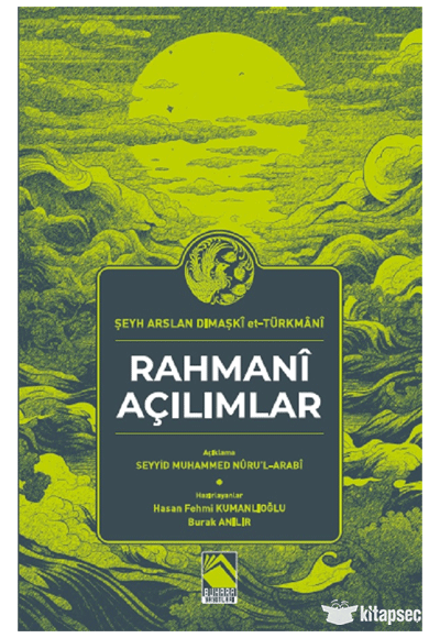 Rahmani Açılımlar - Şeyh Arslan Dımaşkî Et-Türkmânî kitap kapağı