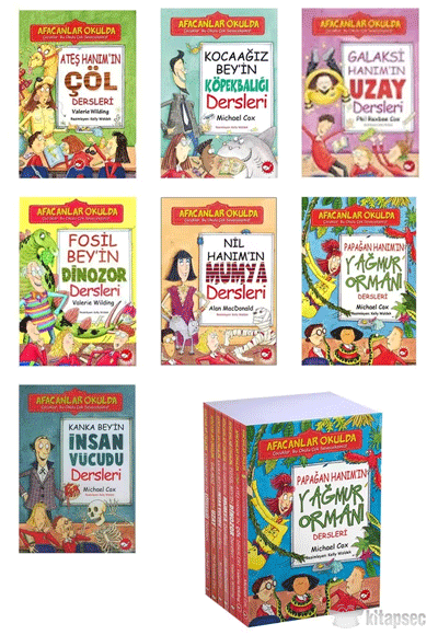 Afacanlar Okulda Seti - (7 Kitap) - Kolektif kitap kapağı
