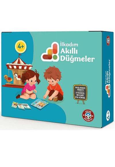 4 Yaş İlkadım Akıllı Düğmeler Başlangıç Paketi Çocuk Akademi - Komisyon kitap kapağı