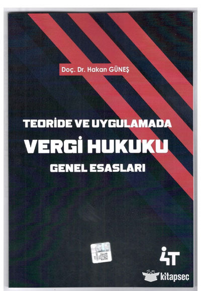 Teoride ve Uygulamada Vergi Hukukun Genel Esasları - Hakan Güneş kitap kapağı