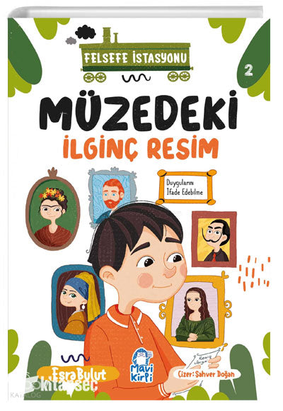 Müzedeki İlginç Resim;Felsefe İstasyonu 2 - Nakiye Esra Bulut kitap kapağı
