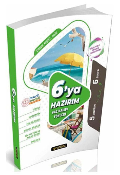 6. Sınıf Yaz Kampı Föyleri - Startfen Komisyon kitap kapağı