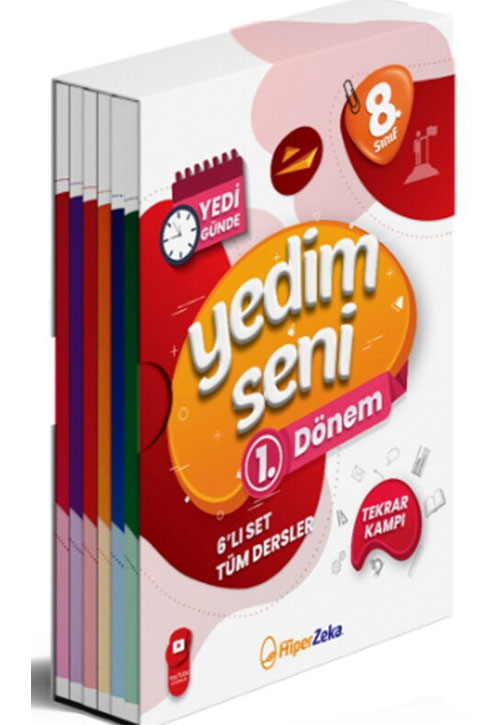 8. Sınıf Yedim Seni 1. Dönem Tekrar Kampı Seti - Kolektif kitap kapağı