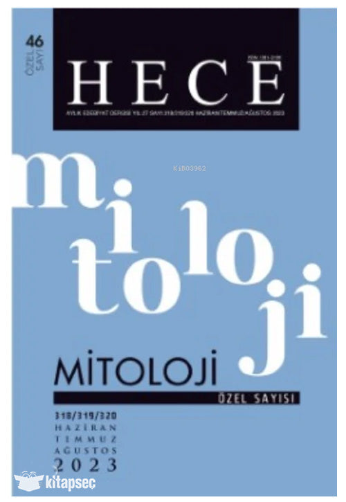 Mitoloji;Özel Sayı: 46 - Kolektif kitap kapağı