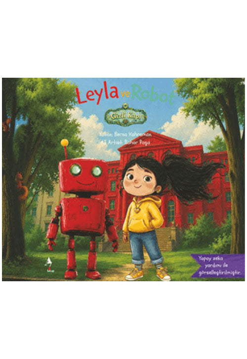 Leyla ve Robot Gizli Kapı - Berna Kahraman kitap kapağı