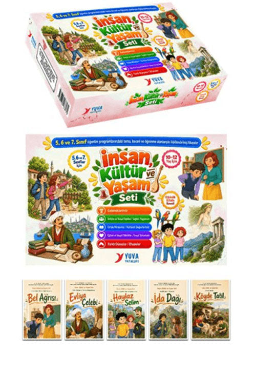 İnsan, Kültür ve Yaşam Seti - Özgür Sinan kitap kapağı