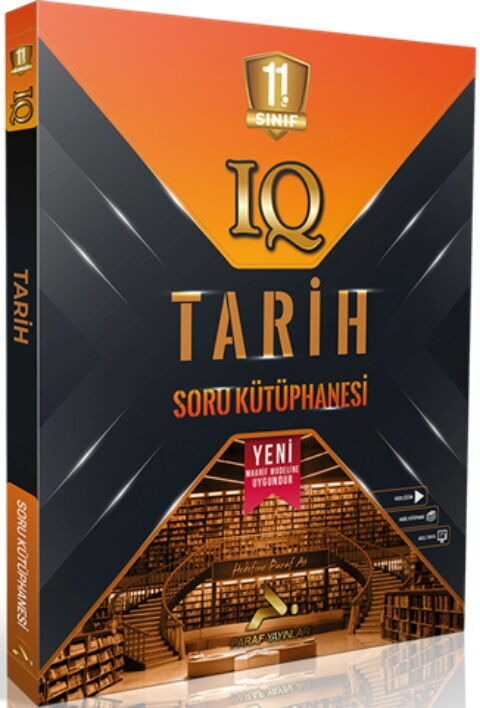 11. Sınıf Tarih IQ Soru Kütüphanesi Paraf Yayınları - Komisyon kitap kapağı