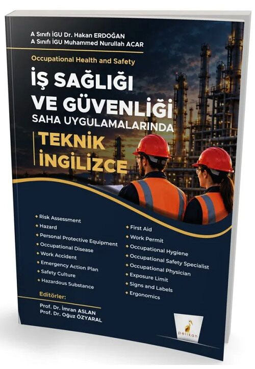 İş Sağlığı ve Güvenliği Saha Uygulamalarında Teknik İngilizce - Muhammed Nurullah Acar kitap kapağı
