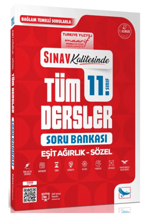 11. Sınıf Eşit Ağırlık Sözel Tüm Dersler Soru Bankası - Kolektif kitap kapağı