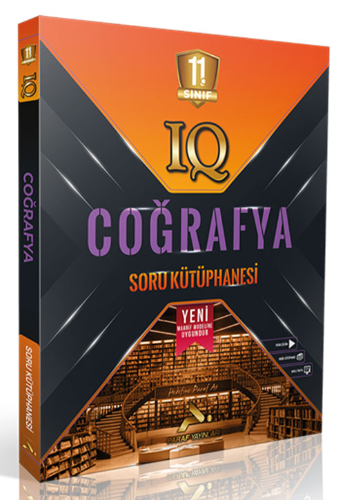 11.Sınıf Coğrafya Soru Kütüphanesi Paraf Yayınları - Komisyon kitap kapağı