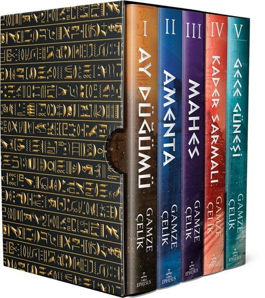 Piramit Seti - 5 Kitap Takım - Kutulu | Ephesus Yayınları (Ciltli)
