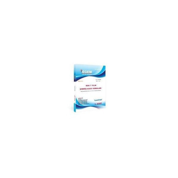 1. Sınıf 1. Yarıyıl İlahiyat Son 7 Yılın Çıkmış Sınav Soruları Kod 511