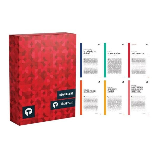Büyüklere Kitap Seti 2 - 6 Kitap Takım | Turkuvaz Kitap (İnce Kapak)