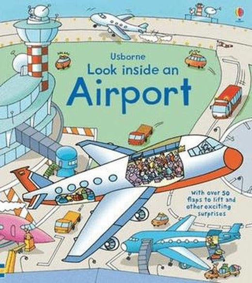 Look Inside an Airpot | Usborne (Ciltli)