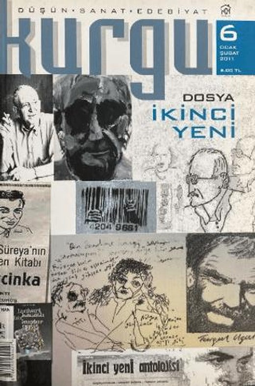 Kurgu Düşün Sanat Edebiyat Dergisi Sayı: 6 Ocak - Şubat 2011 | Kurgu Kültür Merkezi (Ciltsiz)