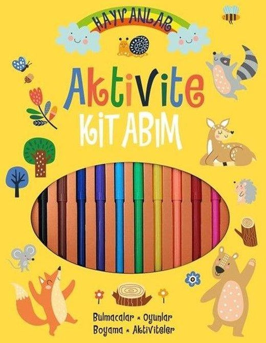 Hayvanlar Aktivite Kitabım | Maxi Çocuk (Ciltli)
