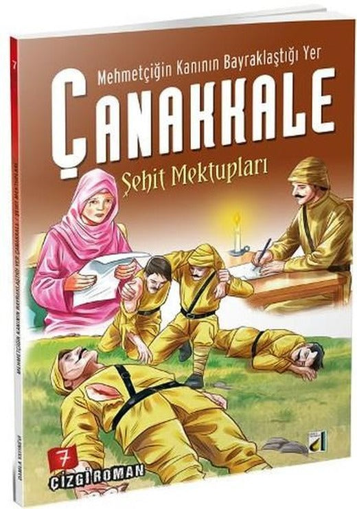 Çanakkale-Şehit Mektupları 7. Cilt | Damla Yayınevi (İnce Kapak)