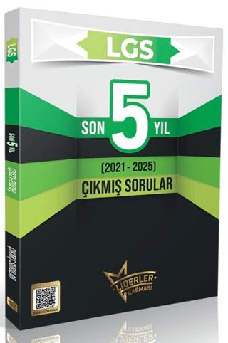 LGS Son 5 Yıl Çıkmış Sorular (2021-2025) | Liderler Karması Yayınları (Ciltsiz) - Resim 1