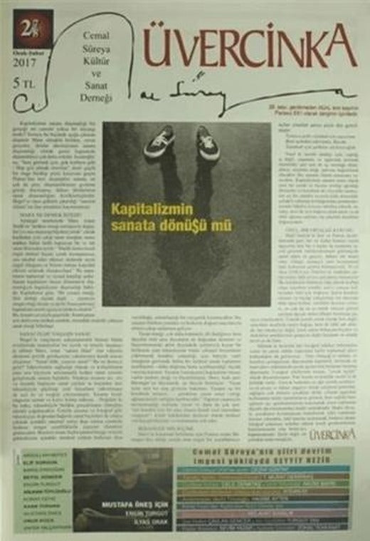 Üvercinka Dergisi Sayı: 27-28 Ocak-Şubat 2017 | Üvercinka Dergisi (Ciltsiz)