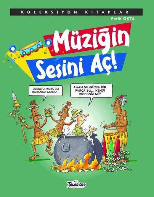 Müziğin Sesini Aç! Koleksiyon Kitaplar | Teleskop Popüler Bilim (İnce Kapak)
