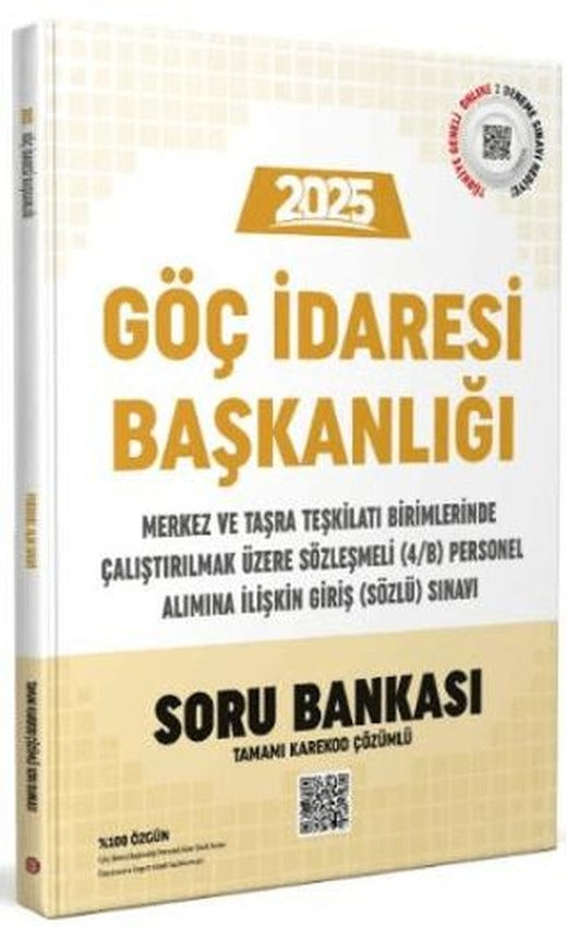 2025 Göç İdaresi Başkanlığı Sözleşmeli Personel Alım Sınavı Soru Bankası | Data Yayınları (Ciltsiz)
