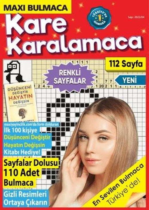 Maxi Kare Karalamaca 16 | Maxi Yayıncılık (Ciltsiz)