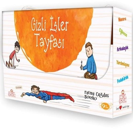 Gizli İşler Tayfası Seti-5 Kitap Takım | Nesil Çocuk Yayınları