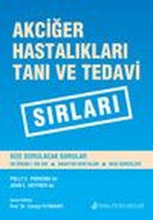 Sırlar Serisi - Akciğer Hastalıkları Tanı Tedavi Sırları | Nobel Tıp Kitabevleri (İnce Kapak)