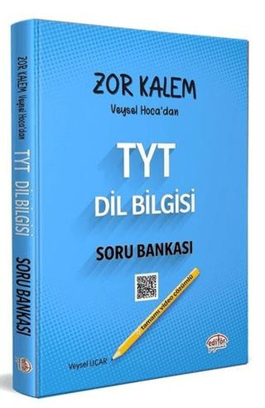 TYT Zor Kalem Veysel Hoca’dan Dil Bilgisi Soru Bankası Tamamı Video Çözümlü