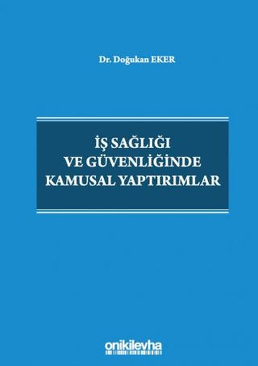 İş Sağlığı ve Güvenliğinde Kamusal Yaptırımlar | On İki Levha Yayınları (Ciltli)