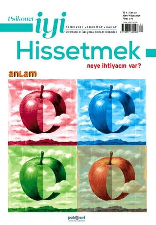 Psikonet İyi Hissetmek Sayı: 18 - Neye İhtiyacın Var? Anlam | Psikonet Dergi (Ciltsiz)