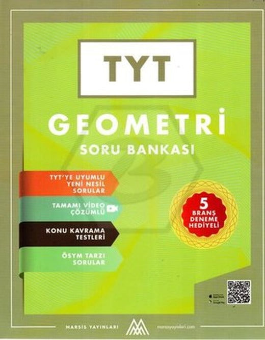 TYT Geometri Soru Bankası | Marsis Yayınları
