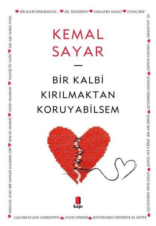 Bir Kalbi Kırılmaktan Koruyabilsem | Kapı Yayınları (İnce Kapak)