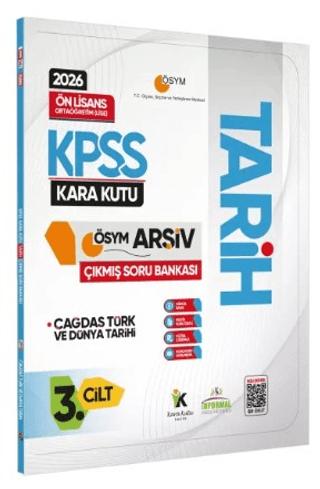 2026 KPSS Önlisans/Ortaöğretim Tarihin Kara Kutusu 3.Cilt ÖSYM Çıkmış Soru Bankası Konu Özetli Çözümlü