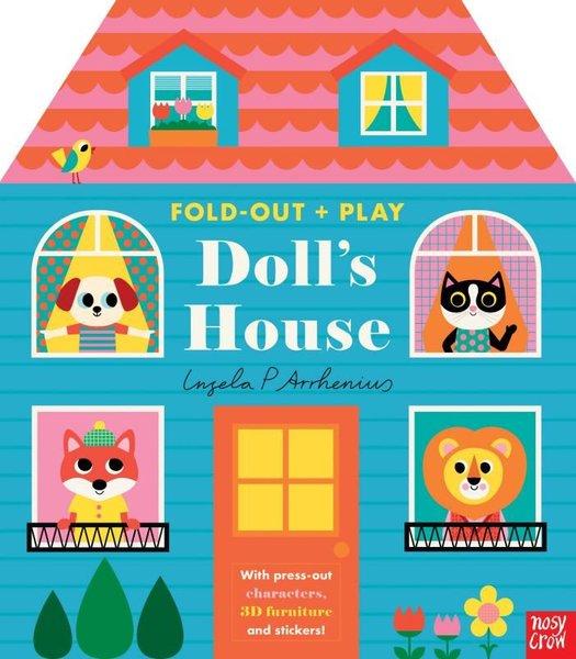 Fold-Out + Play: Doll's House | NOSY CROW (İnce Kapak) - Resim 1