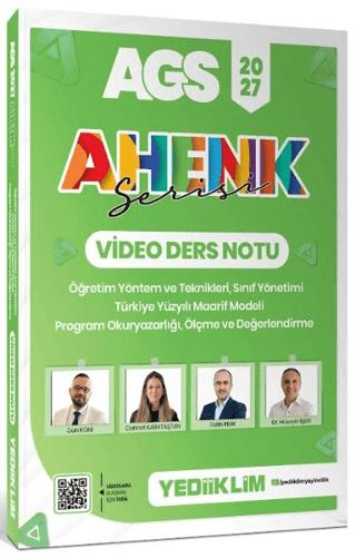 2027 AGS Ahenk Serisi ÖYT, Sınıf Yönetimi - TYMM, Program Okuryazarlığı, Ölçme ve Değerlendirme Video Ders Notu | Yediiklim Yayınları (Ciltsiz) - Resim 1