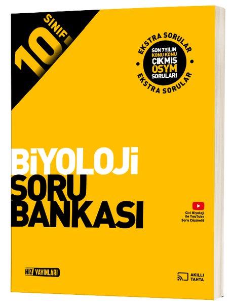 10. Sınıf Biyoloji Soru Bankası | Hız Yayınları (İnce Kapak) - Resim 1