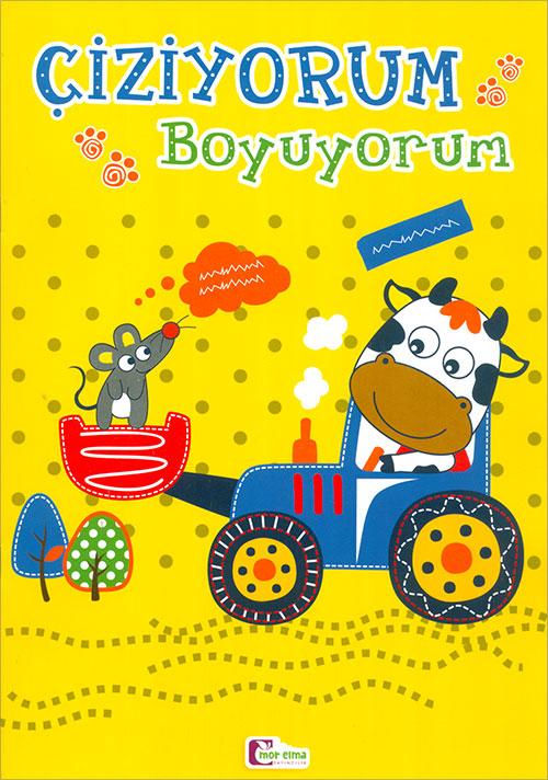 Çiziyorum Boyuyorum - Mor Elma Yayıncılık