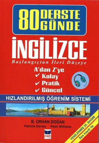 80 Derste 80 Günde İngilizce | Bora Yayıncılık (İnce Kapak) - Resim 1