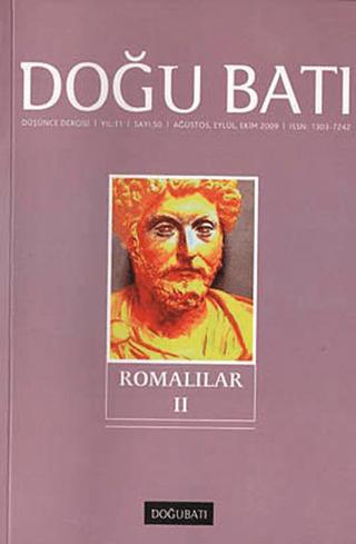 Doğu Batı Düşünce Dergisi Yıl: 11 Sayı: 50 - Romalılar - 2 | Doğu Batı Dergileri (Ciltsiz) - Resim 1