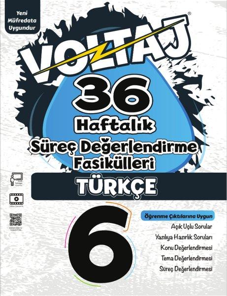 6.Sınıf Türkçe Voltaj LGS Süreç Takip Denemeleri | Berkay Yayıncılık (İnce Kapak) - Resim 1
