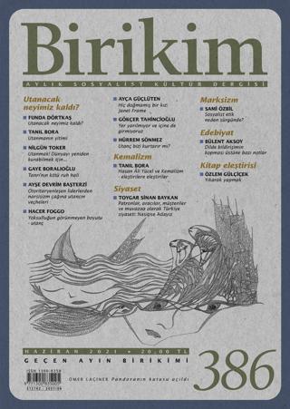 Birikim Aylık Sosyalist Kültür Dergisi Sayı: 386 Haziran 2021 | Birikim Yayınları (Ciltsiz) - Resim 1