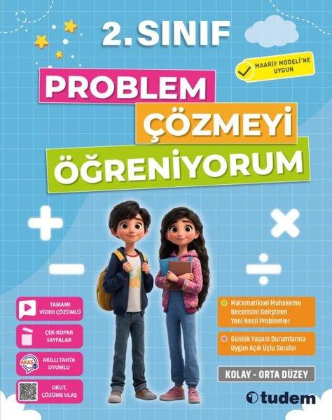 2. Sınıf Problem Çözmeyi Öğreniyorum | Tudem Yayınları - Ders Kitapları (İnce Kapak) - Resim 1