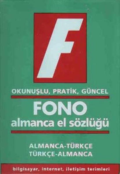 Fono Almanca El Sözlüğü | Fono Yayınları (İnce Kapak) - Resim 1