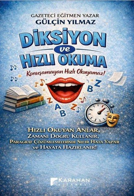 Diksiyon ve Hızlı Okuma | Karahan Kitabevi (İnce Kapak)