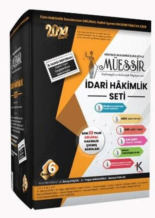 Müessir İdari Hakimlik Çıkmış Soru Bankası Seti